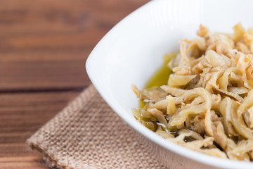 Melanzane a filetti sott'olio