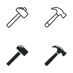 hummer icon vector sign isolated for graphic and web design. hummer symbol template color editable on white background