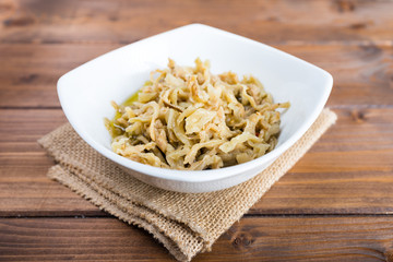 Melanzane a filetti sott'olio