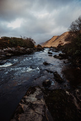 Fototapeta na wymiar Irland | Aasleagh Falls
