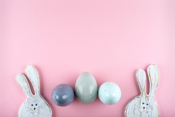 Easter Card Egg Bunny.