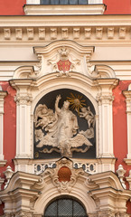 Collegiate church of Our Lady of Perpetual Help, Saint. Mary Magdalene and St. Stanisław Bishop (Poznan Fara) in Poznan. Poland