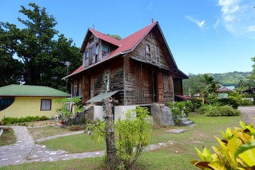 Maison abandonnée aux Seychelles
