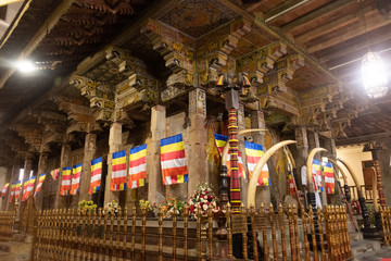 Sri Dalada Maligawa or the Temple of the Sacred Tooth Relic is a Buddhist temple in the city of Kandy, Sri Lanka