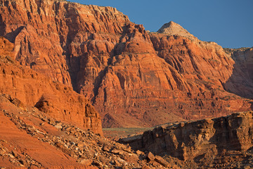 Landscape Vermillion Cliffs National Monument at sunrise, Arizona, USA