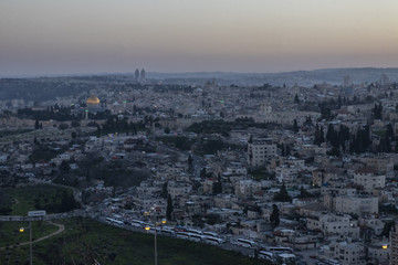 The dome of the rock in Jerusalem