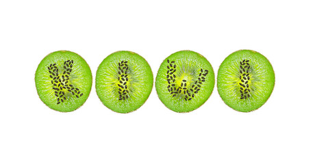 The word kiwi is made from kiwi