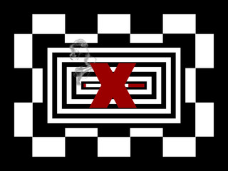 Fototapeta premium Nichtraucher