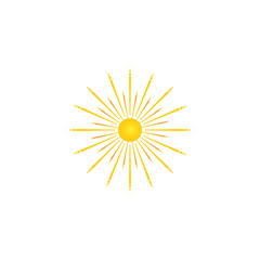 Sun Vector illustration Icon Logo Template design