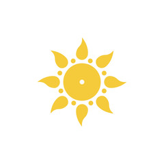 Sun Vector illustration Icon Logo Template design