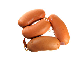 sausage isolated on white background