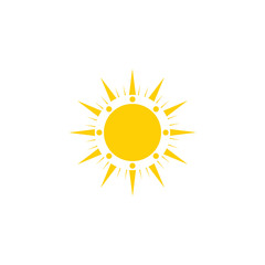 Sun Vector illustration Icon Logo Template design
