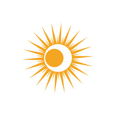 Sun Vector illustration Icon Logo Template design