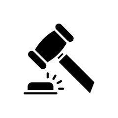 Justice hummer vector Glyph Icon Style Illustration    
