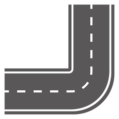 Obraz premium 曲がり道