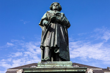 Ludwig van Beethoven Statue in Bonn, Germany