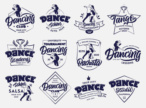 Placeit - Dance Academy Logo Maker