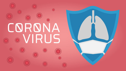 Protect from Coronavirus concept
