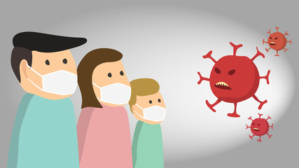 Family facing Coronavirus