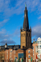 Fototapeta premium St. Lambertus Church in Dusseldorf, Germany