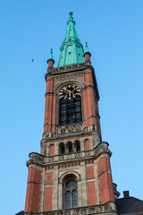 Fototapeta na wymiar Johanneskirche in Dusseldorf, Germany