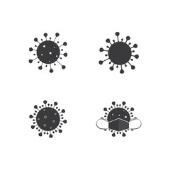 Corona Virus Icon Vector