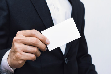 Business man suit, mock up template,White paper,to be used for your best content