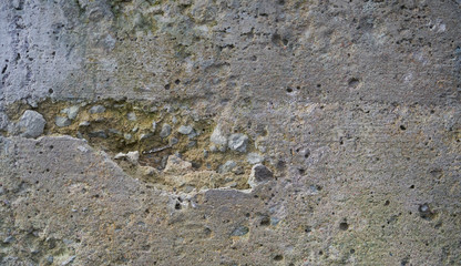 grey and yellow old grunge  stone texture wall real piece