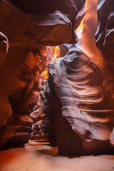 The beautiful antelope canyon is amazing