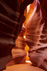 A walk through upper antelope canyon 