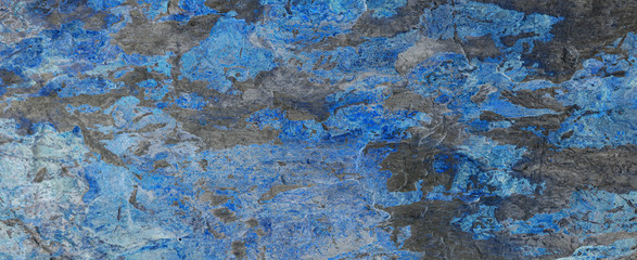 Blue black gray white abstract marble granite natural stone texture panorama