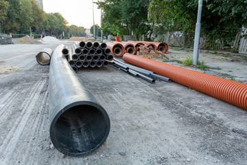 Pvc pipeline