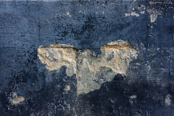 A vintage cloth book cover with a blue screen pattern and grunge background textures.