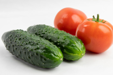 Vegetables from your garden side view