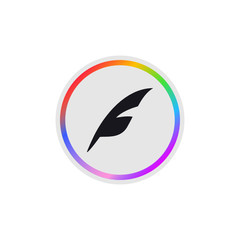 Feather -  Modern App Button