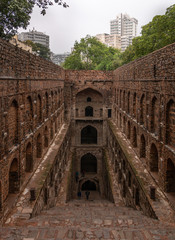 Agrasen ki Baoli (Stepwell). It is a step well built during 14th century for conservation of...