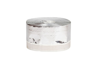 Wrapping waterproofingtape constructiont tape in roll isolated on white background