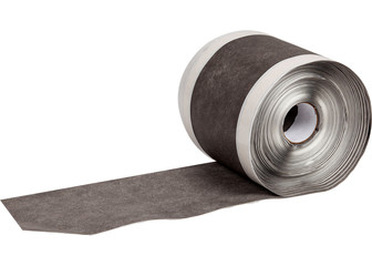 Wrapping waterproofingtape constructiont tape in roll isolated on white background