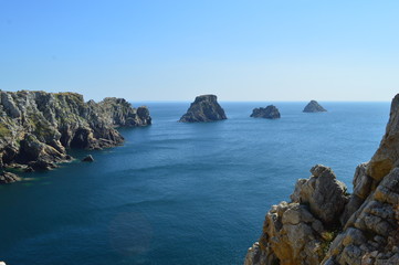 Naklejka premium crozon finistère bretagne