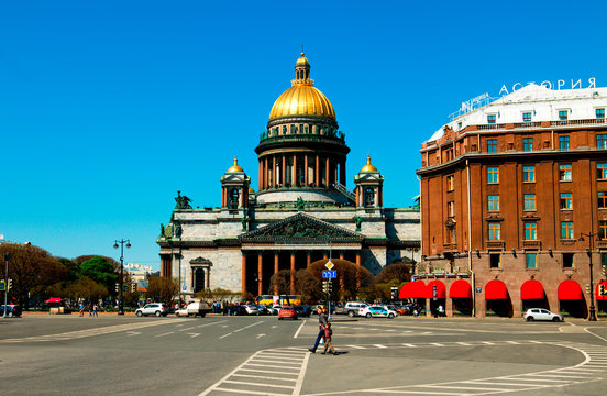 St Isaacs Cathedral, St Petersburg, Russia