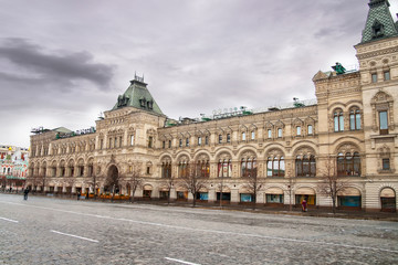 Fototapeta na wymiar Red square in Moscow