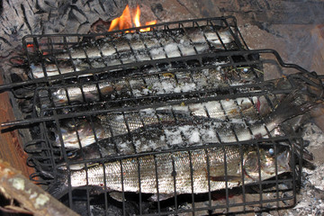 Autumn fishing on the Kola Peninsula.