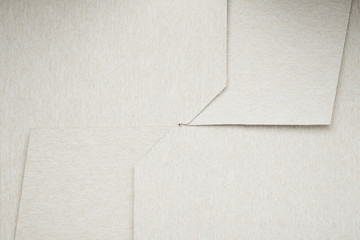 Fototapeta premium White folded paper surface