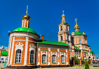 Fototapeta na wymiar Resurrection Cathedral in Yoshkar-Ola - Republic of Mari El, Russia