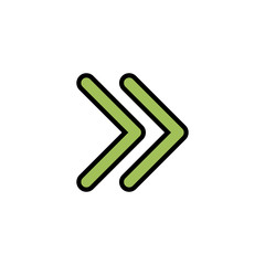 Obraz premium Arrow icon isolated on white background. Arrow symbol. Arrow vector icon