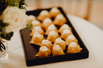 Petites bouchées sucrées