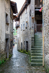 Rupit village in Catalonia, Spain.
