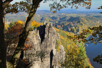 Klettern im Elbsandsteingebirge