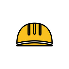 Helmet icon isolated on white background. Motorcycle helmets. Racing helmet. construction helmet icon. Safety helmet