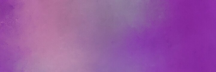 antique fuchsia, moderate violet and pastel violet colored vintage abstract painted background with space for text or image. can be used as horizontal background graphic